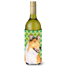Caroline's Treasures SS4401LITERK Collie Smooth Σαμροκ Ποτήρι Κρασιού Καλύπτρα