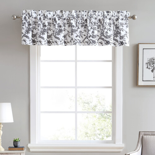 Laura Ashley Home Amberley Valance Sort 86"""" X 15""""