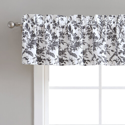 Laura Ashley Home Amberley Valance Sort 86"""" X 15"""" 2