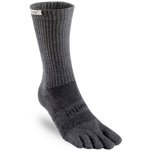Pono   ky Injinji TRAIL Midweight Crew Coolmax Granite Large
