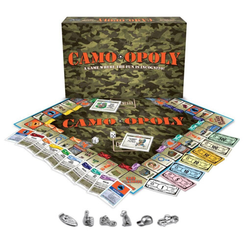 Te laat voor het Sky Camo-opoly-bordspel