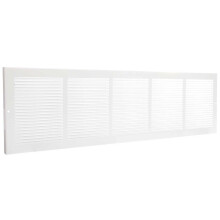 Grade de Retorno de Base Branco com Recuo de 7/8" (30" x 8" Abertura de Duto/ 31,25" x 9,25" Total)