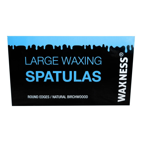 Waxness Θερμικές Ξύλινες Σπάτουλες Σώματος 100 Τεμάχια 2