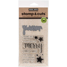 Hero Arts DC170 Stempel & Snij Vrolijk
