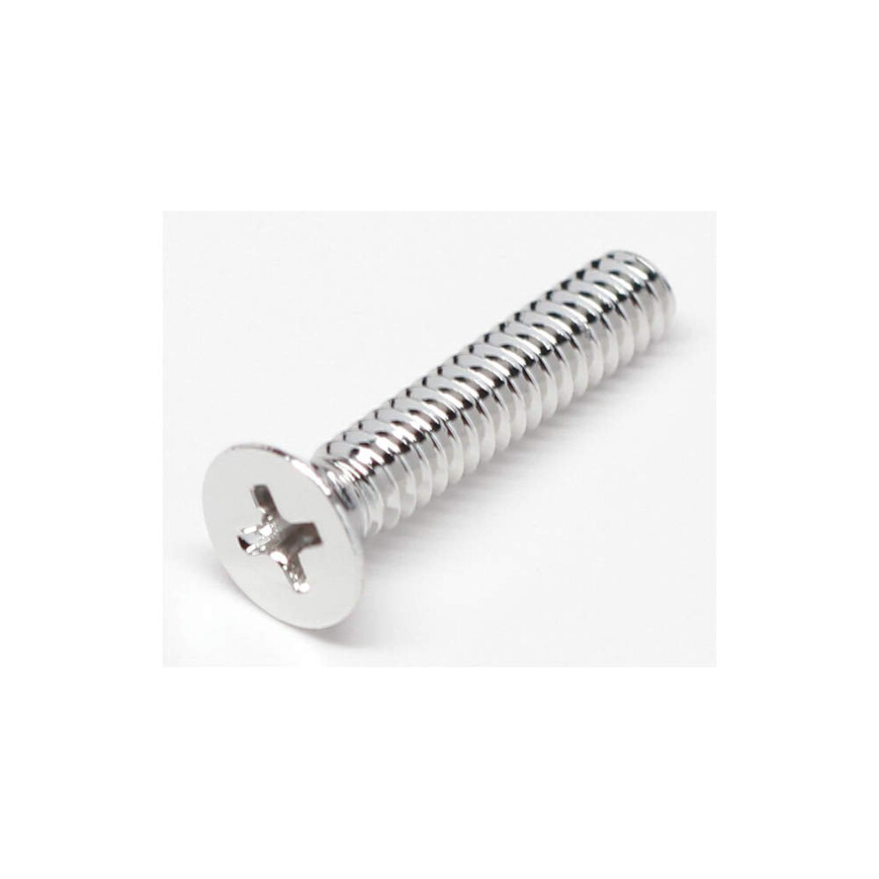 Foreverbolt Fbfhmsp83212p100 Machine Screw Flat Phillips 8-32 X 1/2 Inch Long 18-8 Stainless Steel Finish Nl-19 Pk 100 687437767241