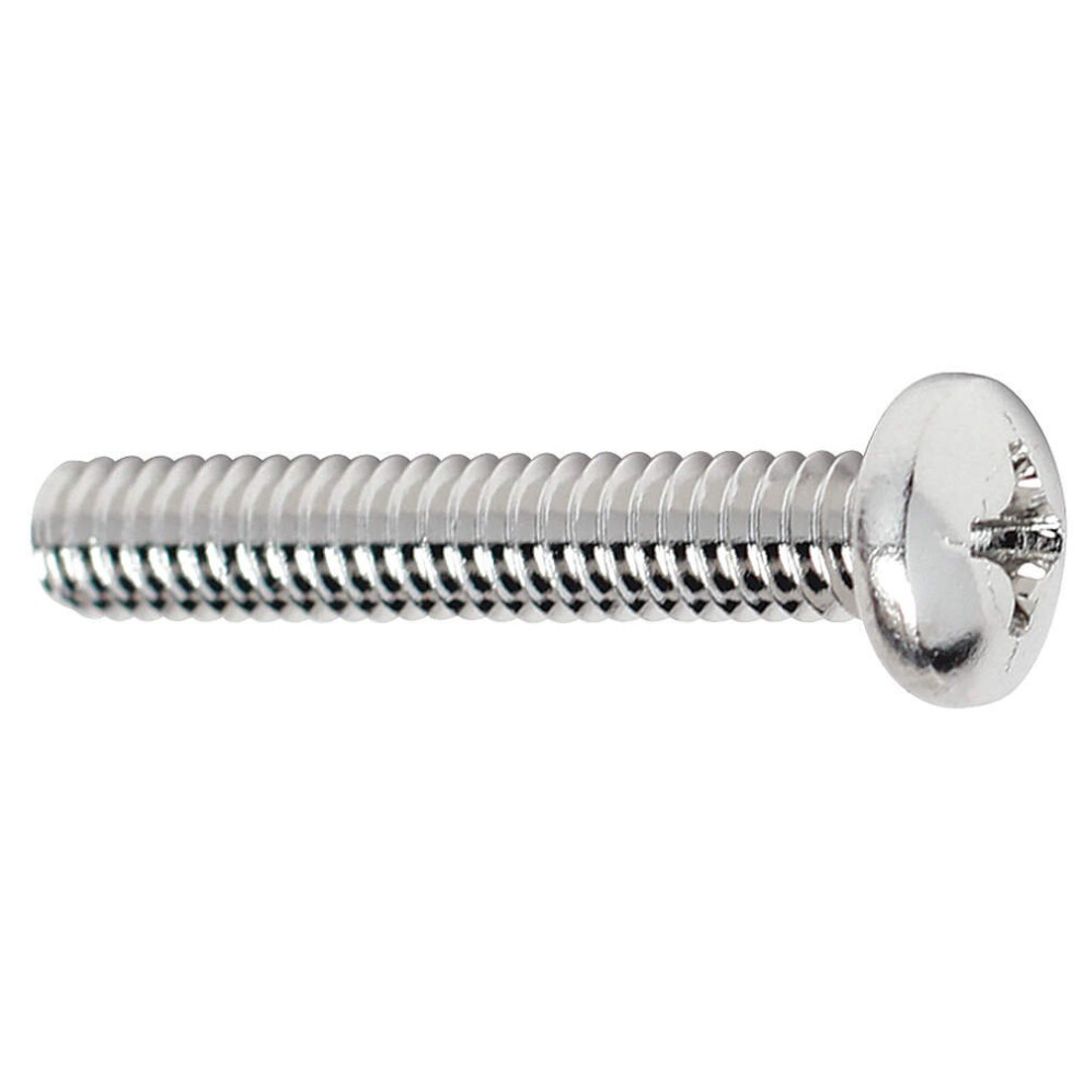 Foreverbolt Fbphmsp14201p100 Machine Screw Pan-Phillips 1/4""""-20 X 1 Inch Long 18-8 Stainless Steel Finish Nl-19 Pk 100 687437767319