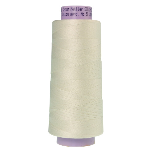 Mettler Silk Finish bomullstrd 2000 yd/1829m Muslin