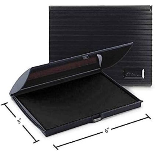 Uimprint Μεγάλο 3'' x 6'' Σφραγίδα με Στρώμα Σφραγιστικού Μελανιού, Ναυτικό Μπλε 2