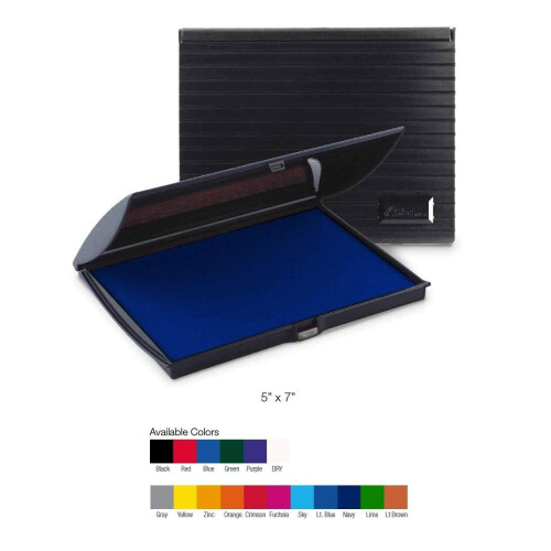 Uimprint Μεγάλο 3'' x 6'' Σφραγίδα με Στρώμα Σφραγιστικού Μελανιού, Ναυτικό Μπλε 1