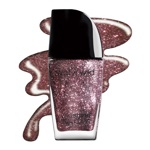 Wet n Wild wet n wild Wild Shine Nagellack, Glitzerlila, Nagelfarbe