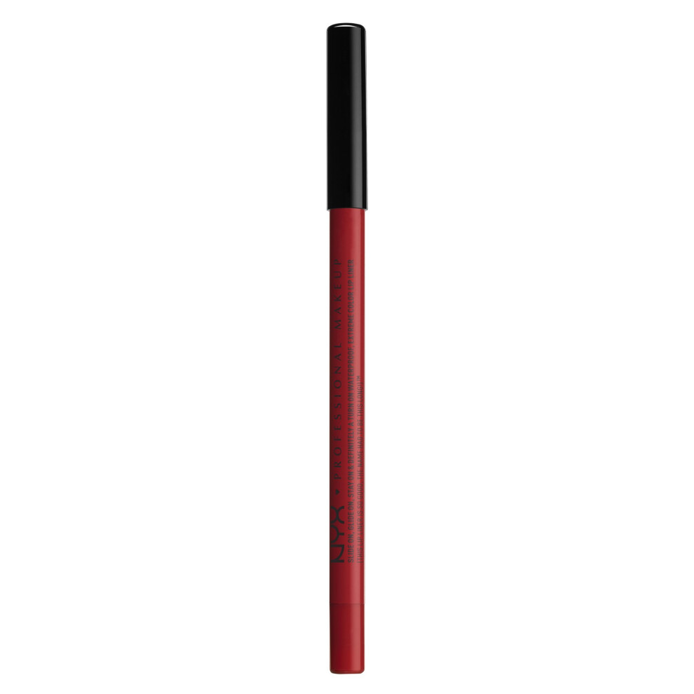 NYX PROFESSIONAL MAKEUP Slide On Lip Pencil  Lip Liner - Red Tape (Deep Red)