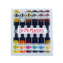 Dr. Ph. Martin's Spectralite Private Collection Liquid Acrylics Bottles 0.5 oz Set of 12 (Set 3)