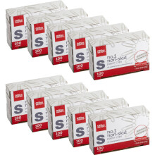 Office Depot Sponky, č. 1, stříbrné, 100 kusů