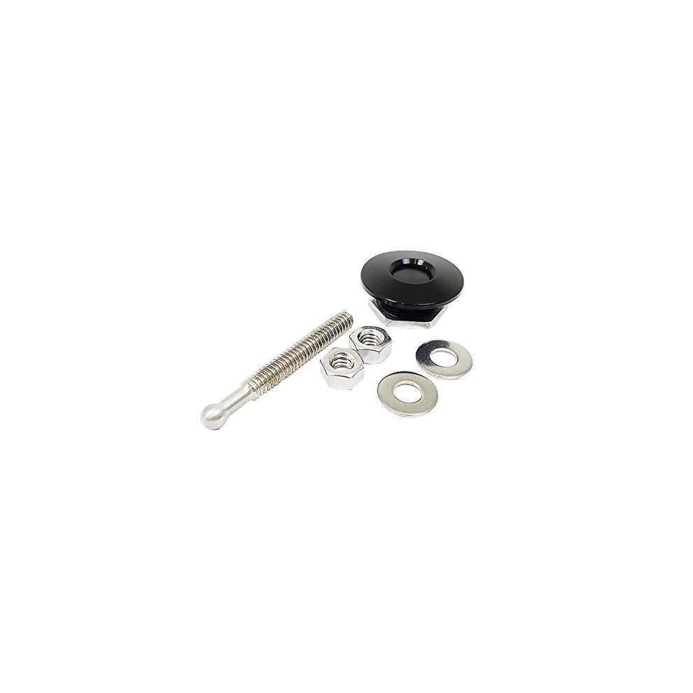 Quik-Latch Products Ql-25-Sb 1.25"""" Upper Diameter Black Anodized Mini Quick Release Latch (Each Latch Sold Individually) 700814796693