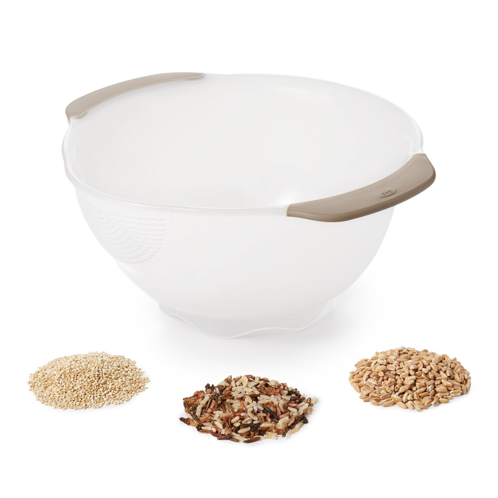OXO Good Grips Rice & Small Grains Washing Colander  15.4 x 23.3 x 13.9 cm