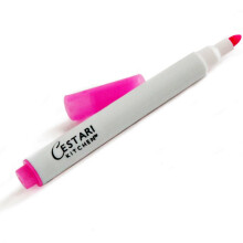 Stylo  la craie: marqueur de craie liquide rose avec 2 mm fine astuce pour l'criture et le dessin - tiquette  caille rose efface stylo  encre