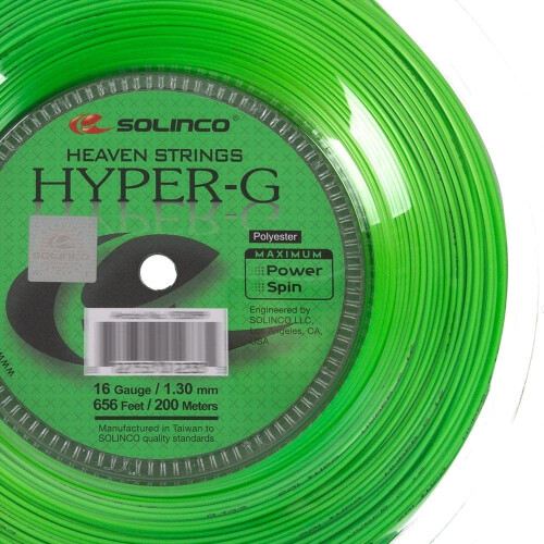 Solinco Hyper-G (16-1.30mm) Tennis String Reel (660ft/200m) 2