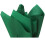 Holiday Green 15 polegadas x 20 polegadas - 100 folhas por pacote) Premium de qualidade embrulhada papel A1 suprimentos de padaria feitos nos EUA 1