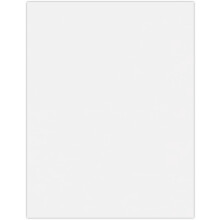 LUXPaper 8,5"""" x 11"""" Cartolina | Tamanho da carta | Branco | 130 libras. Capa | 50 Quantidade