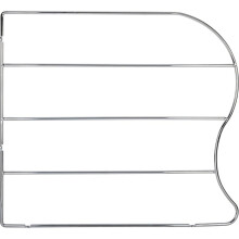 Hardware Resources TD18-PC Bakeware Organizer Polished Chrome 18 Inch Tall Wire Divider Steel