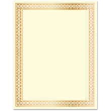 Geographics 47833 Traditioneel Certificaat 24lb 10/PK Goud