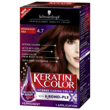 Schwarzkopf Keratin Color Anti-Age Hair Color Cream 4.7 Bordeaux Red (pakkaus voi vaihdella)