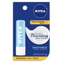 NIVEA Smoothness Lippenpflege     Breitband LSF 15 f   r rissige Lippen     4,8 g Stick