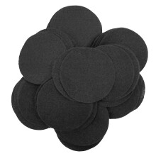 Playfully Ever After Black Craft Filt Circles (3 tommer - 30 stk)