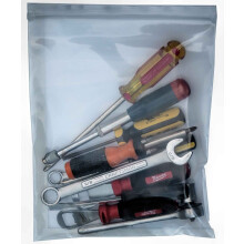 uGems 8"" x 10"""" 8 mil Extra heavy-duty lekbestendig, transparant, hersluitbaar, hersluitbare zakken met ritssluiting 24