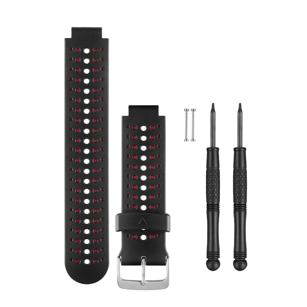 Garmin Replacement Bands  Forerunner 235  Black/Marsala