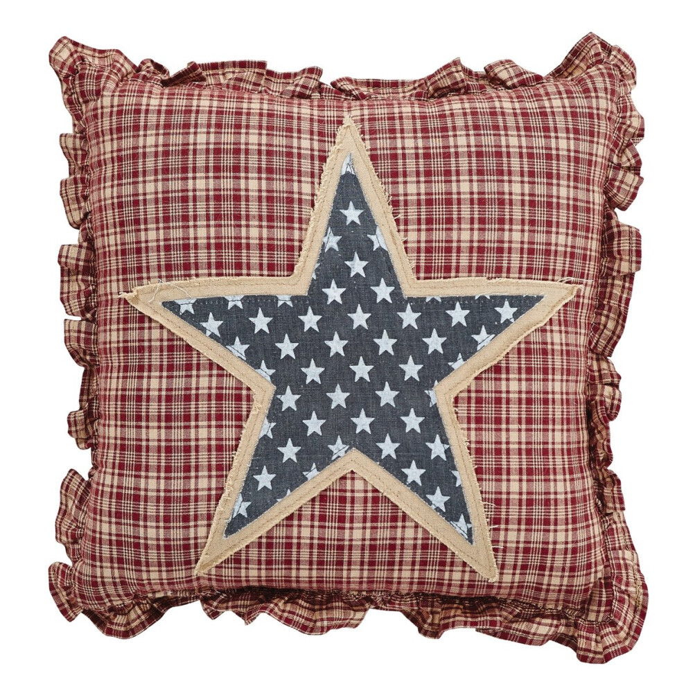 Vhc Brands 24984 Independence Star Kussen 12X12-image