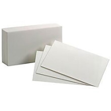 Office Depot (R) Lege Kaarten 3"x5" - 400 Stuks