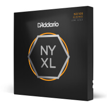 D'Oddario Bass Guitar Strings - NYXL Bass Strings - NYXL50105 - Stabilnosc strojenia niezrwnana wytrzymalosc - dla 4 -strunowych gitar basowych