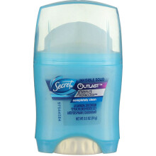 Secret Invisible Solid Outlast Anti-transpirant Deodorant Volledig schoon 0,5 Oz reisformaat (pak van 3)