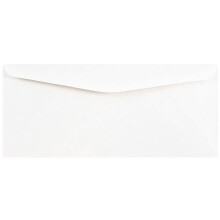 JAM PAPER #10 Επαγγελματικοί Φάκελοι - 4 1/8 x 9 1/2 - Λευκοί - 100/Συσκευασία