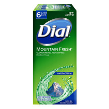 Wijzerplaat antibacteri?e zeep Mountain Fresh 3,2 ounce 6 repen