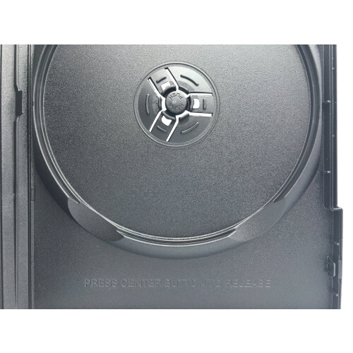 CheckOutStore (25) Premium Standard Μονοί Θήκες DVD 14mm (Μαύρο) 2
