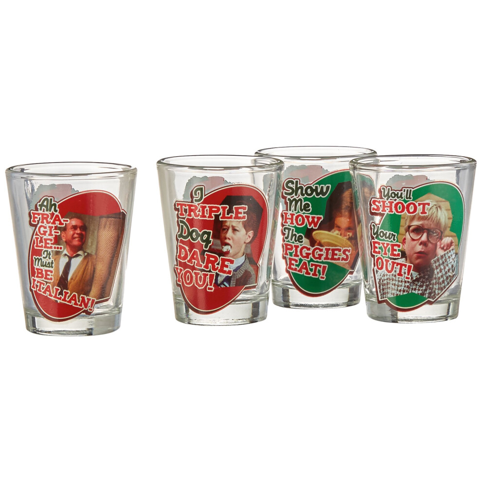 Icup A Christmas Story Cytat Strzal Strzaly 4-Pakowy Wielokolorowy-image