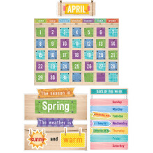 Kreativ undervisning Tryk Upcycle Style Kalenders?t Bulletin Board (7061) Multi
