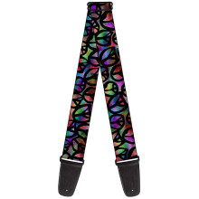 Buckle-Down Guitar Strap - Peace Psychedelic - 2"""" Wide - 29-54"""" Length