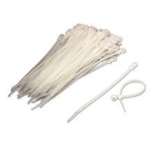 NavePoint 8 Zoll Montagekopfschraube Kabel Draht Kabelbinder 50 lbs Naturwei 100er Pack Menge Stck