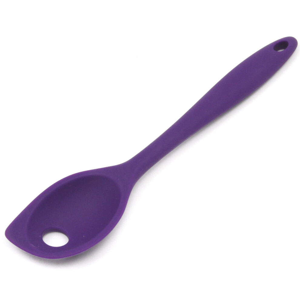 Chef Craft Purple Premium Silicone Mixing Spoon 11 Inch