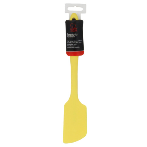 Chef Craft Premium Silicone Angled Spatula  11 inch  Yellow 1