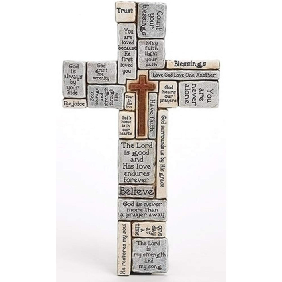 Mots crois   s romains (croix murale) 16 pouces