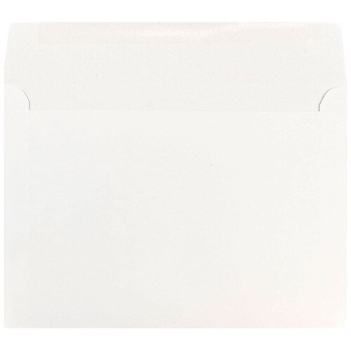 JAM PAPER 7 x 10 Επαγγελματικοί Φάκελοι - Λευκοί - 50/Πακέτο 1