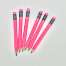 Polovicn tuky s gumou - Golf Classroom Pew Short Mini Netoxick estihelnk nabrouen 2 tuky Barva: Neon Pink Krabice 72 (polovicn hrub) Golf