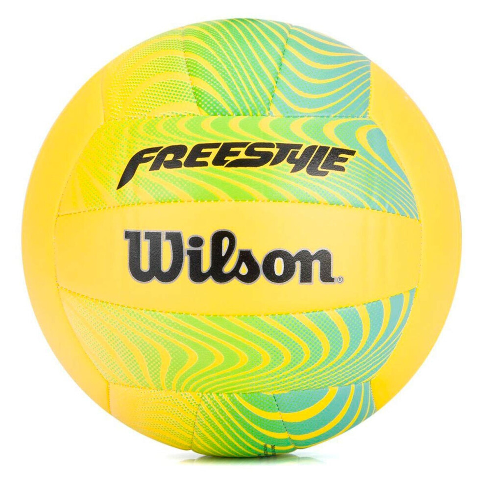WILSON Sporting Goods Freestyle Volleyball  Lime/Yellow (WTH3612ID)-image-OPC-PGFDW7W-NEW