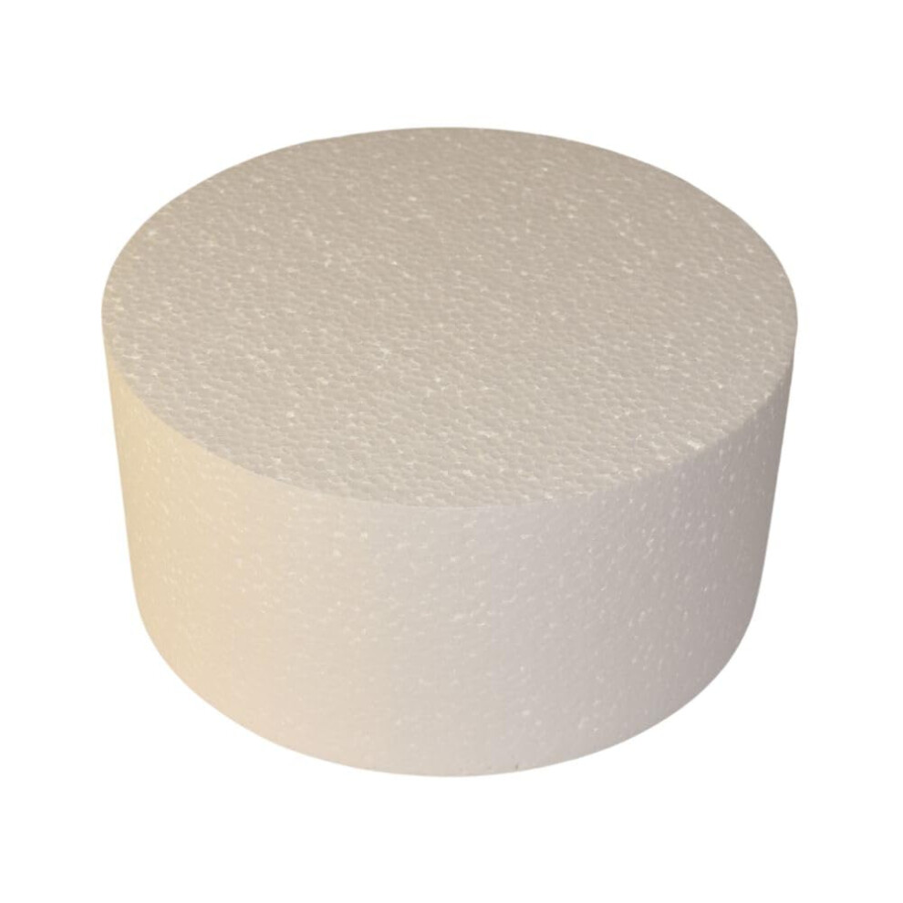 G Teau Rond Factice Oasis Supply 8"""" X 4"""" Blanc-image