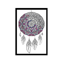 Design Works Crafts Zenbroidery Dromenvanger 10"""""""" x 16"""""" Craft Kit Diverse