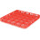 Carlisle RE25C24 OptiClean 25 Θέσεων Διαχωριστής Ραφιού Γυαλιών, 1.78", Πορτοκαλί 4